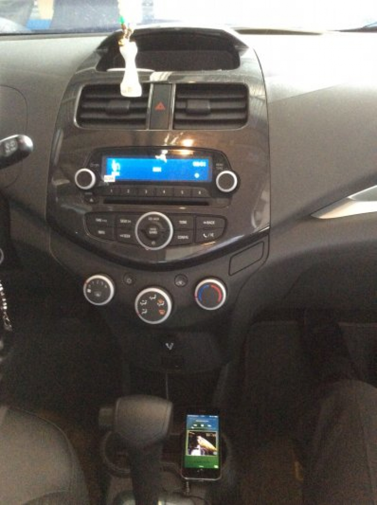 Cáp nối iphone cho xe kia morning 2012