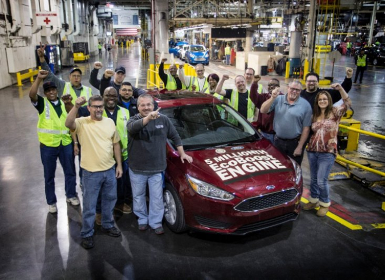 Ford xuất xưởng xe EcoBoost thứ 5 triệu