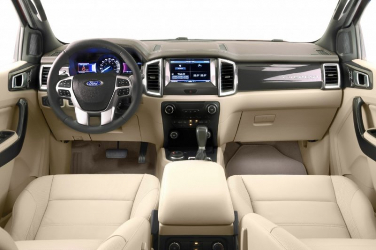 Những phiên bản và trang bị sẽ xuất hiện trên Ford Everest 2015