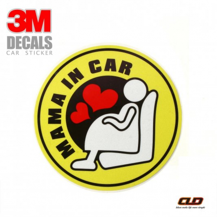 Tem xe Bà Bầu In Car Tem xe Bà Bầu In Car