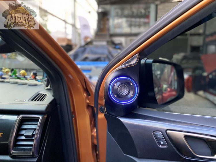 Nâng cấp hệ thống âm thanh cho Ford Ranger với bộ loa Focal Utopia - Made In France.