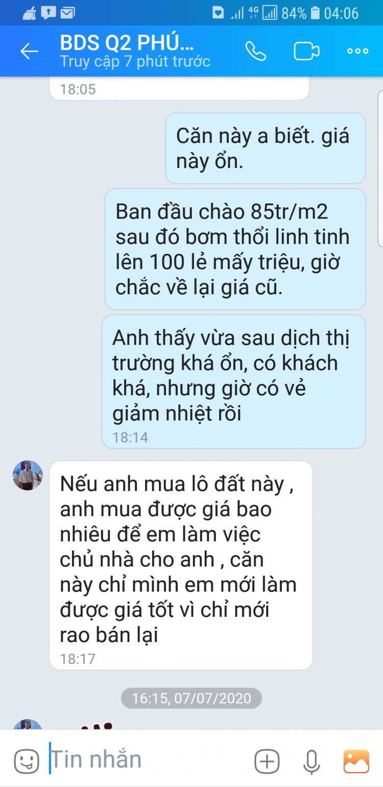 Nhà đất giảm rồi