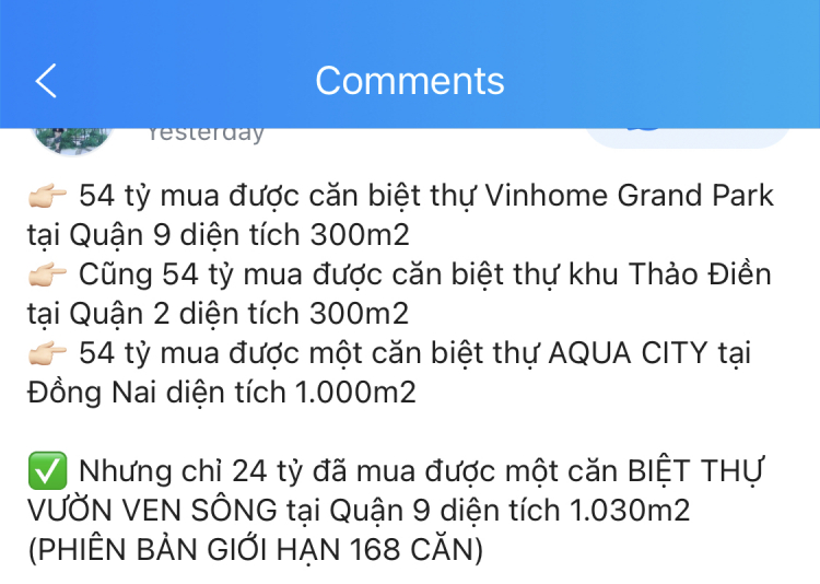 Nhà đất giảm rồi