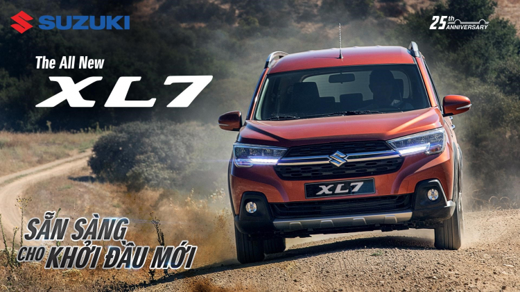 Suzuki XL7 chính thức ra mắt, hứa hẹn soán ngôi vương trong phân khúc SUV 7 chỗ