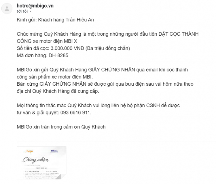 Xe điện MBI Go & Sự thật không như quảng cáo. Xe điện MBI Go & Sự thật không như quảng cáo.