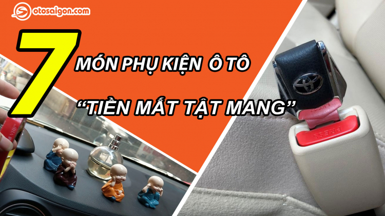 7 phụ kiện vừa tốn tiền lại phản tác dụng mà nhiều người thích gắn trên xe hơi hiện nay