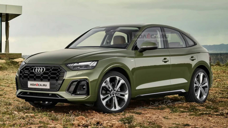 Xem trước Audi Q5 Sportback sắp ra mắt: lời hồi đáp cho BMW X4 và Mercedes GLC Coupe