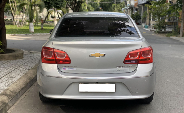 Sử dụng 2 năm, Chevrolet Cruze LTZ đời 2018 bán lại rẻ hơn Vios số sàn