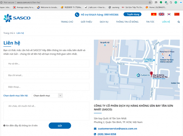 Xin hỏi địa chỉ chính xác sân bay Tân Sơn Nhất? Xin hỏi địa chỉ chính xác sân bay Tân Sơn Nhất?