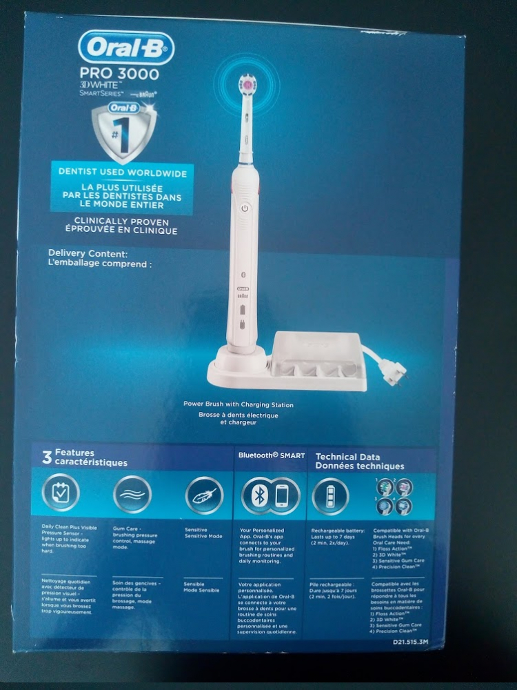 Bàn chải đánh răng điện Oral B