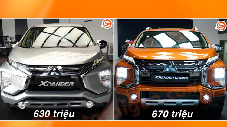 [Infographic] So sánh Xpander Cross và Xpander: Ai nên chọn xe nào?