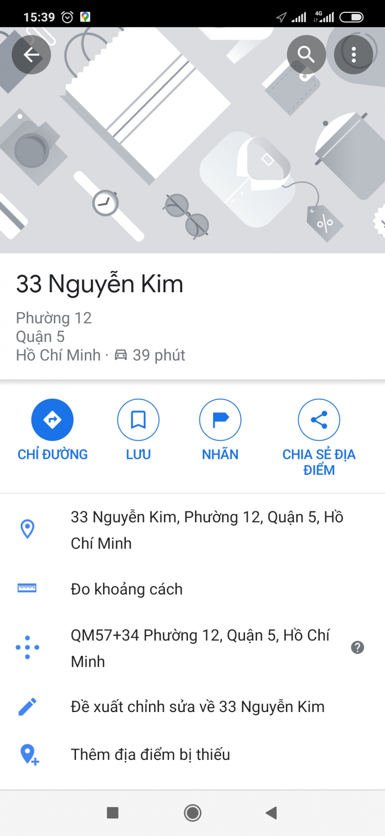 Hỏi về cập nhật tên quán, địa chỉ trên google