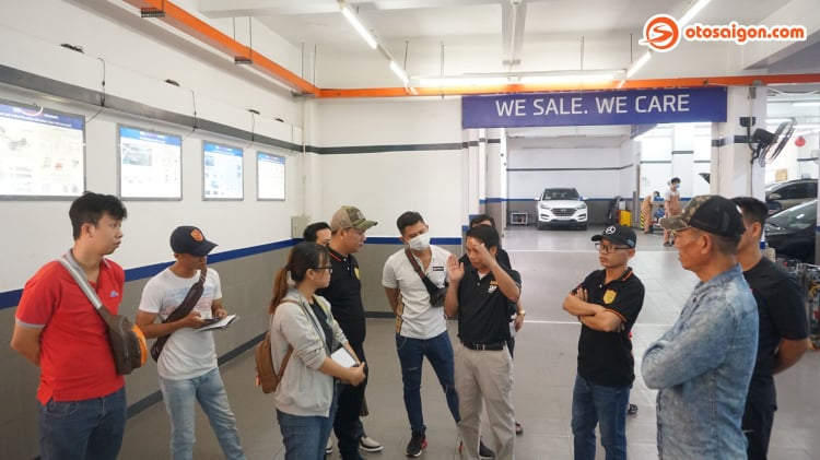 Accent Sài Gòn Club tổ chức offline bảo dưỡng và chia sẻ kinh nghiệm sử dụng xe