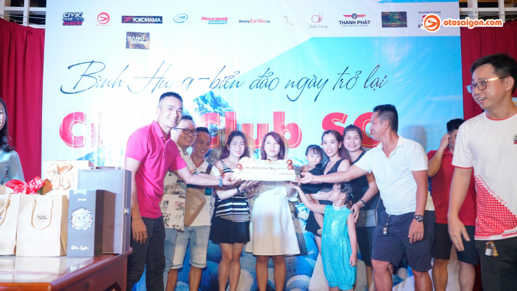 Civic Club SG vượt 400km về đảo Bình Hưng trong chuyến offline từ thiện