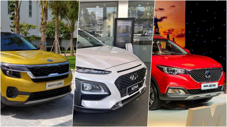 Nên mua Kia Seltos Deluxe, Hyundai Kona hay MG ZS đây các bác?