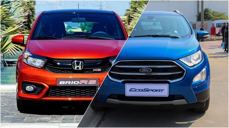 Tầm 500 triệu lăn bánh nên chọn Honda Brio hay Ford Ecosport Ambiant AT?