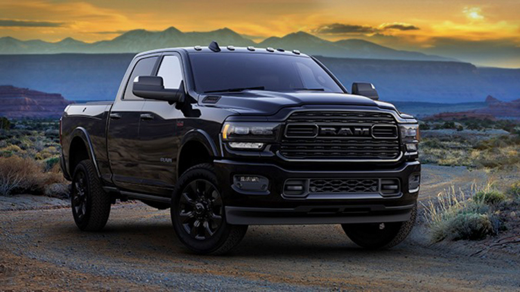 Bán tải chất Mỹ RAM Heavy Duty 2020 ngầu hơn với phiên bản Black Edition