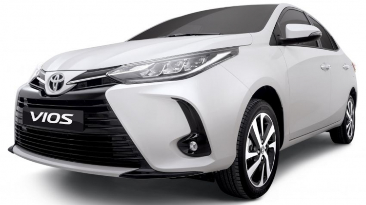 Toyota Vios 2020 ra mắt tại Philippines: đèn pha Full LED