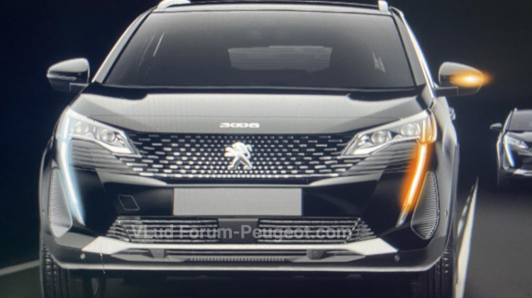 Peugeot 3008 rò rỉ ảnh phiên bản facelift cho năm 2021