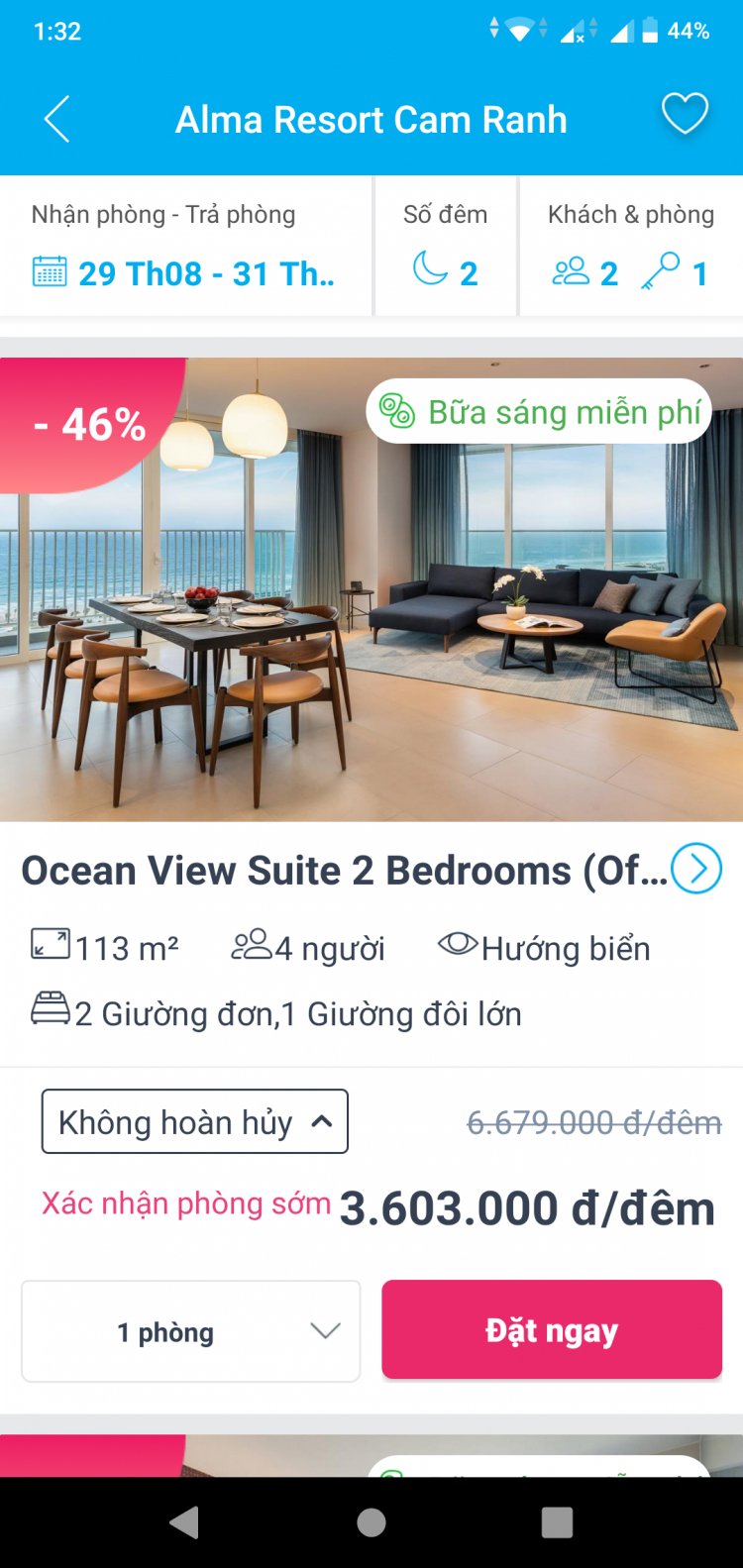 Review khách sạn ALMA Resort Cam Ranh nha trang của công ty Vịnh Thiên Đường