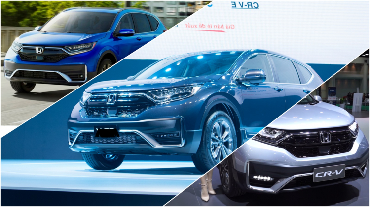 Honda CR-V 2020 vừa ra mắt tại Việt Nam khác gì với bản tại Thái Lan và Mỹ?