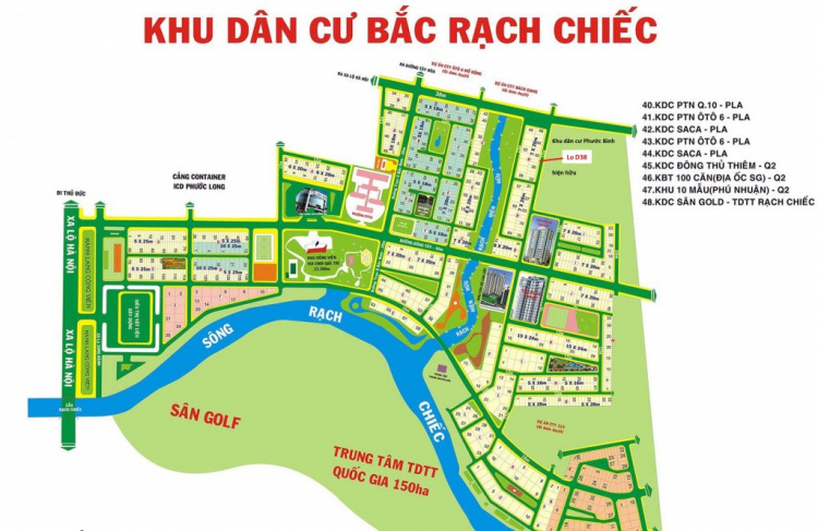 Cập Nhật Tình Hình KDC Bắc Rạch Chiếc