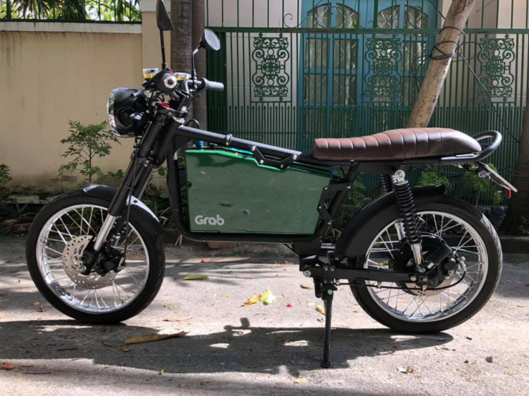 choáng....grabbike xài xe PKL côn tay...