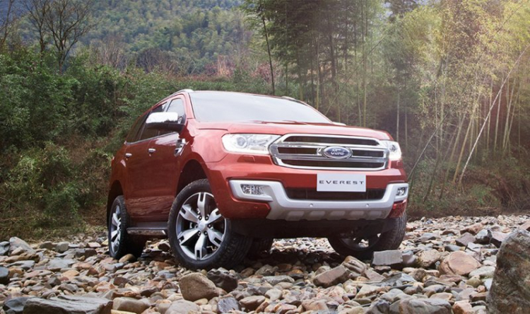 Ford Everest 2015 sẽ có giá bán từ 830 triệu đồng