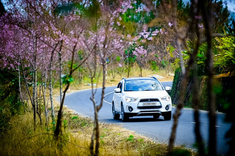 Bộ ảnh du xuân đẹp đến ngỡ ngàng cùng "vợ hai" Outlander Sport