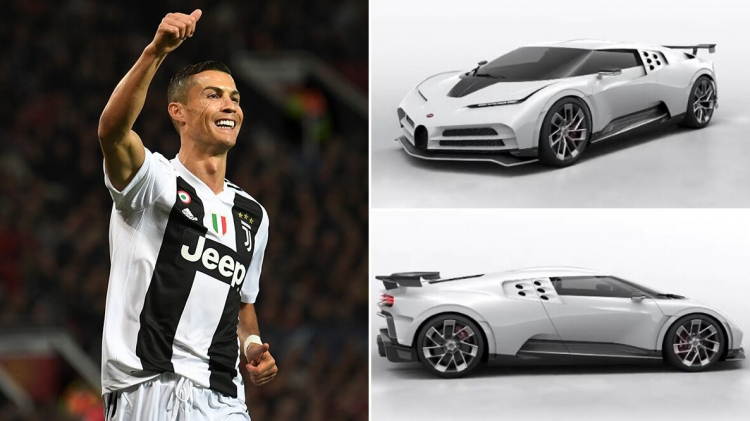 Cristiano Ronaldo “tậu” Bugatti Centodieci giá 10 triệu USD mừng chức vô địch Serie A