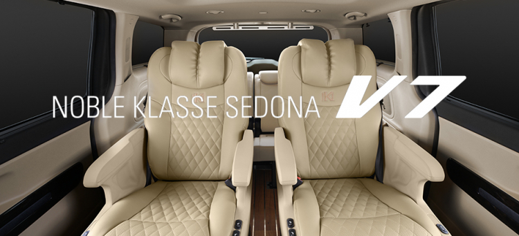 [Noble Klasse] Ra mắt phiên bản Limousine Sedona lần đầu tiên tại Việt Nam