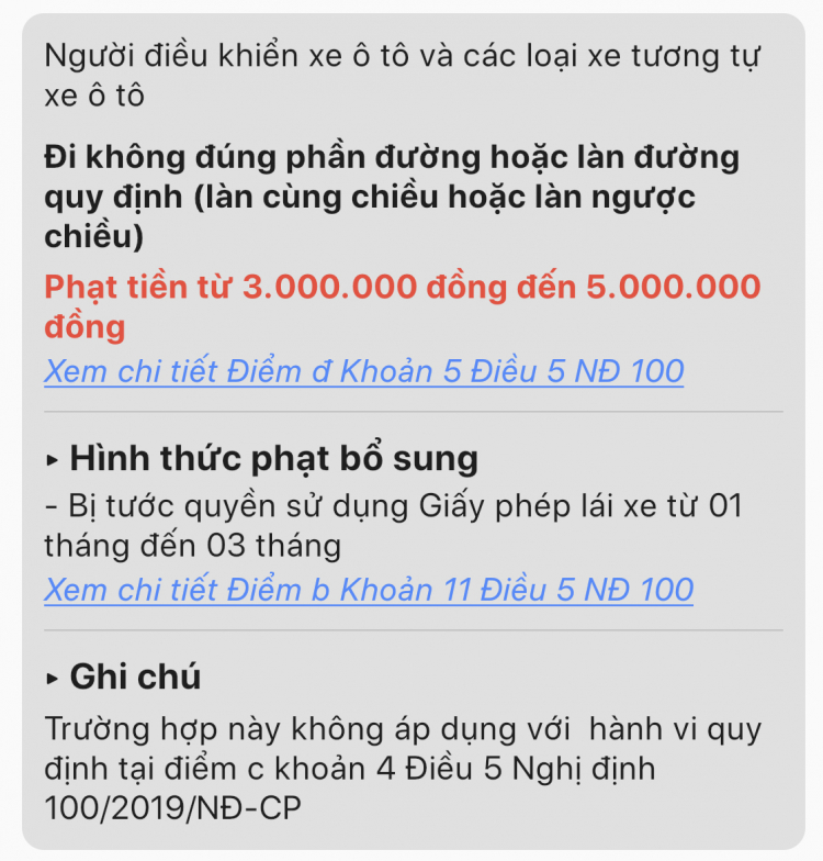 Phân biệt lỗi sai làn và không tuân thủ vạch kẻ đường Phân biệt lỗi sai làn và không tuân thủ vạch kẻ đường