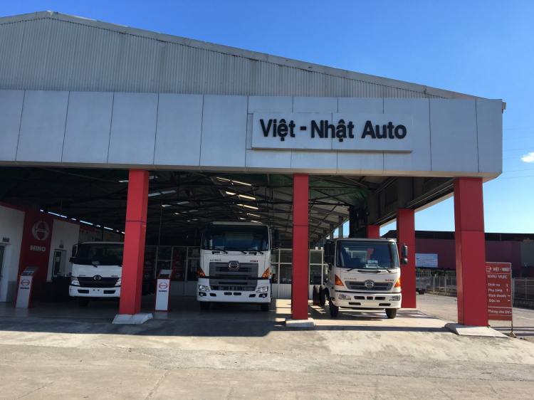 Garage Hino chính hãng tại Hải Phòng