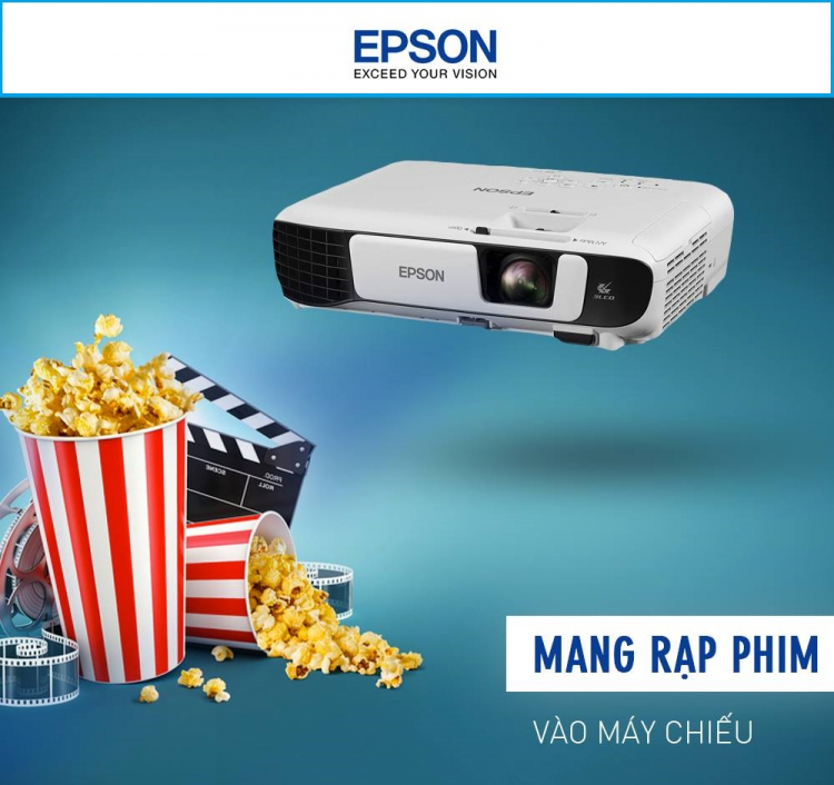 Máy chiếu Epson EB-S05 tiết kiệm về giá | Dẫn đầu về chất lượng