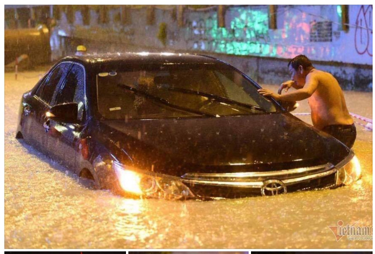 Sale Mer có nói quá về Mercedes G63 không? cỡ đường Nguyễn hữu cảnh mà ngập nước thì sao?