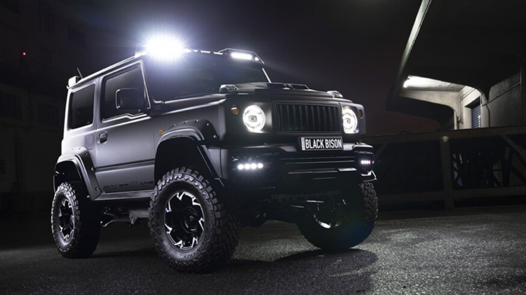 Suzuki Jimny đẹp khó tả với phiên bản Black Bison Edition