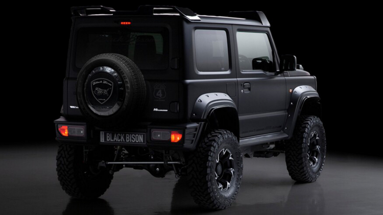 Suzuki Jimny đẹp khó tả với phiên bản Black Bison Edition