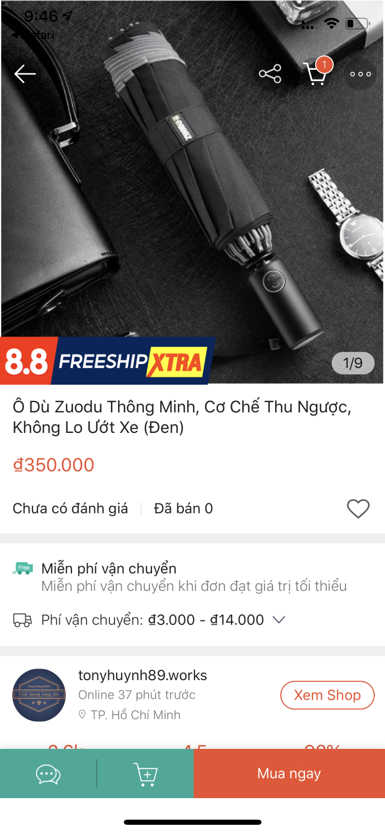 Tìm ô gấp ngược cho ô tô