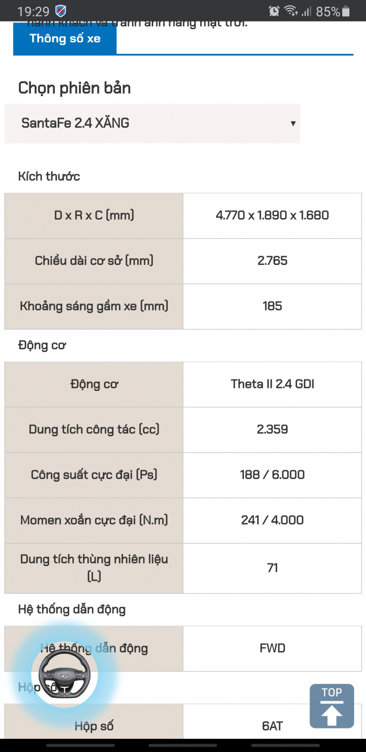 Nên mua Hyundai Santa Fe hay Subaru Forester?