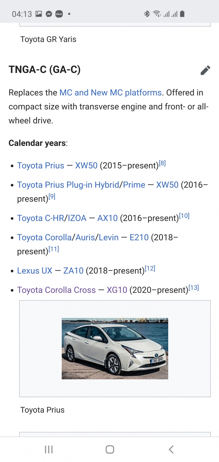 Toyota Corolla Cross mới