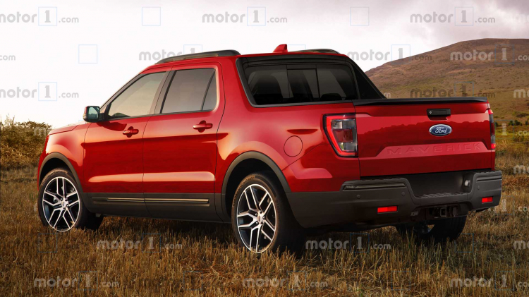 Ford Maverick: bán tải hạng nhẹ giá từ 20.000 USD chuẩn bị ra mắt