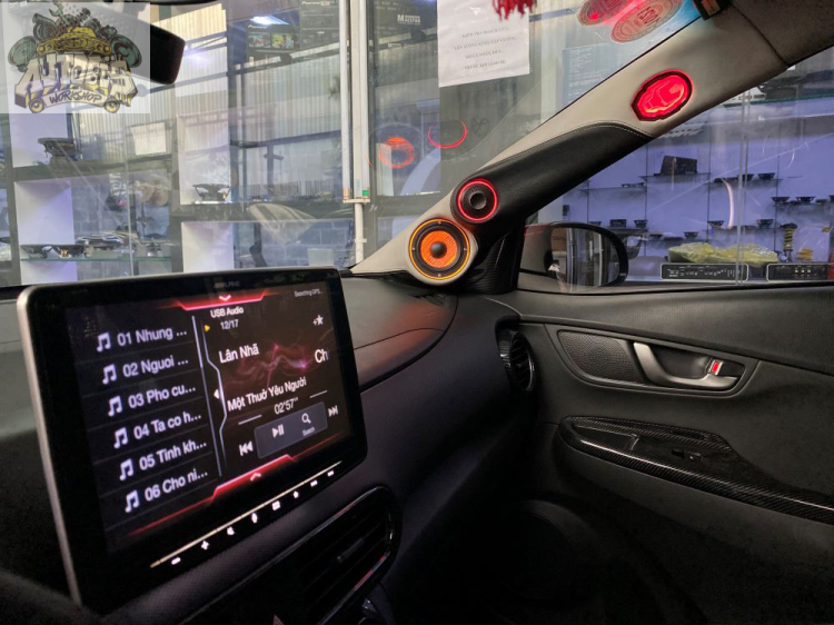 Hyundai Kona độ âm thanh cực chất với hệ thống loa Focal - Made In France