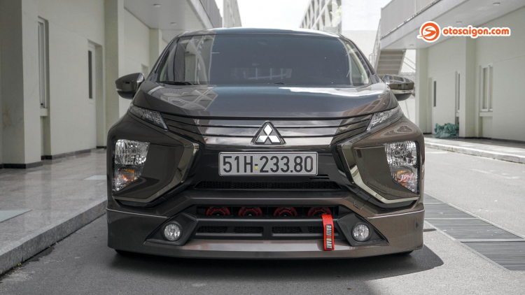 Cận cảnh Mitsubishi Xpander độ hạ gầm độc đáo tại Việt Nam với chi phí gần 100 triệu đồng
