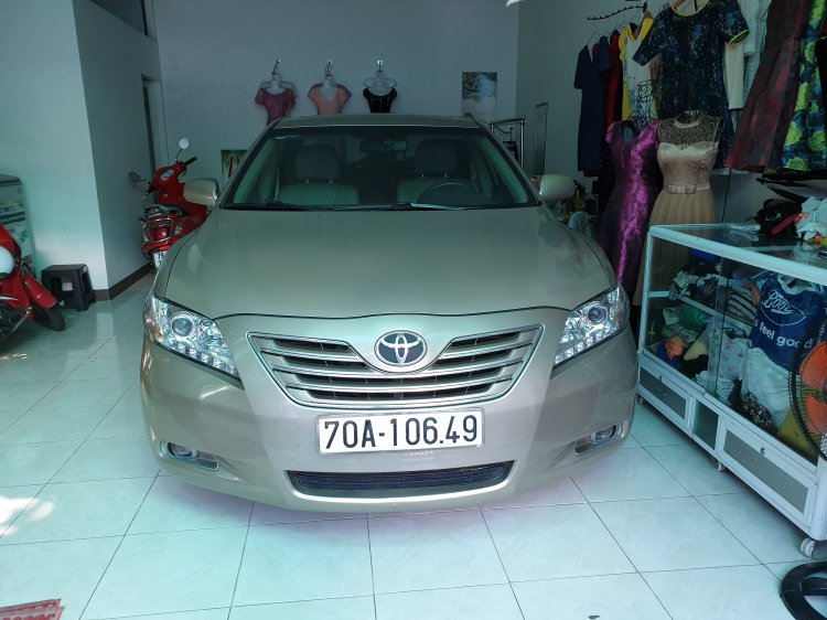 Chia sẻ hành trình lần đầu mua xe của em - Camry LE nhập Mỹ đời 2008