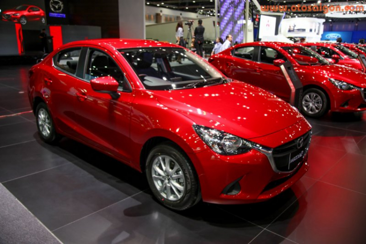 Cận cảnh Mazda2 động cơ xăng Skyactiv tại Thái Lan