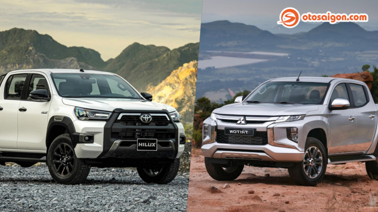 So sánh bản Full của Toyota Hilux và Mitsubishi Triton: Chọn xe nào khi chênh 50 triệu đồng?