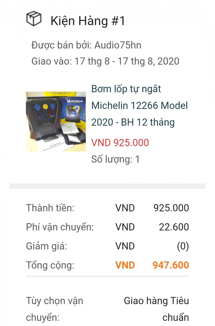 Bơm Michaelin 12266