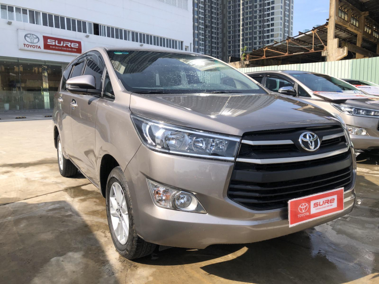 TOYOTA INNOVA G 2018 BIỂN SG: