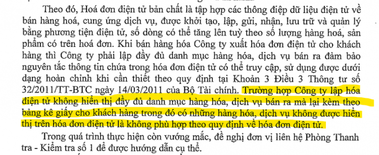 Hóa đơn điện tử