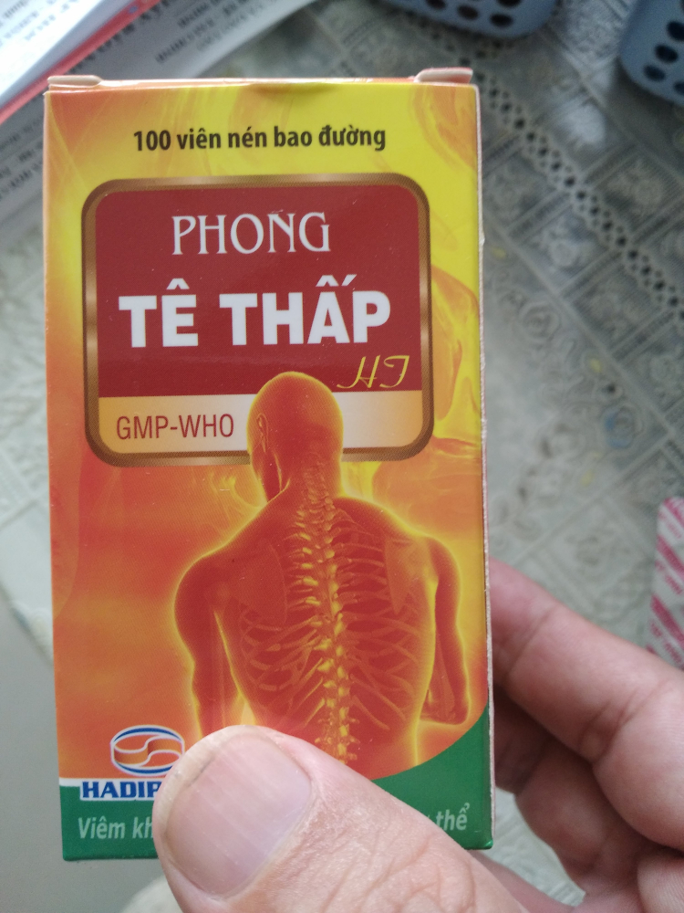 Thuốc đau nhức xương khớp và tê tay chân